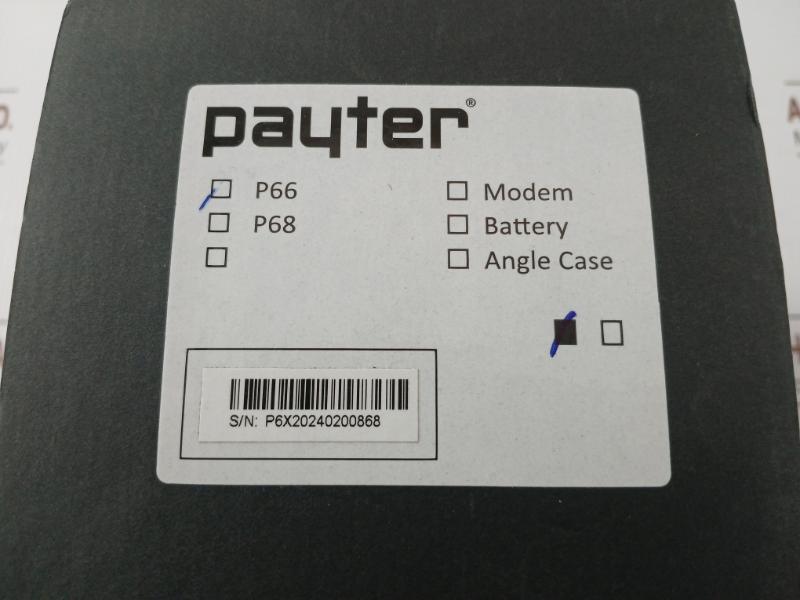 Contactless Only Terminal P6X V05 Payter