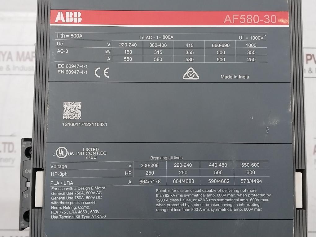 Contactor-100-250V-50-60Hz-IP20-Abb-AF580-30-210770-15