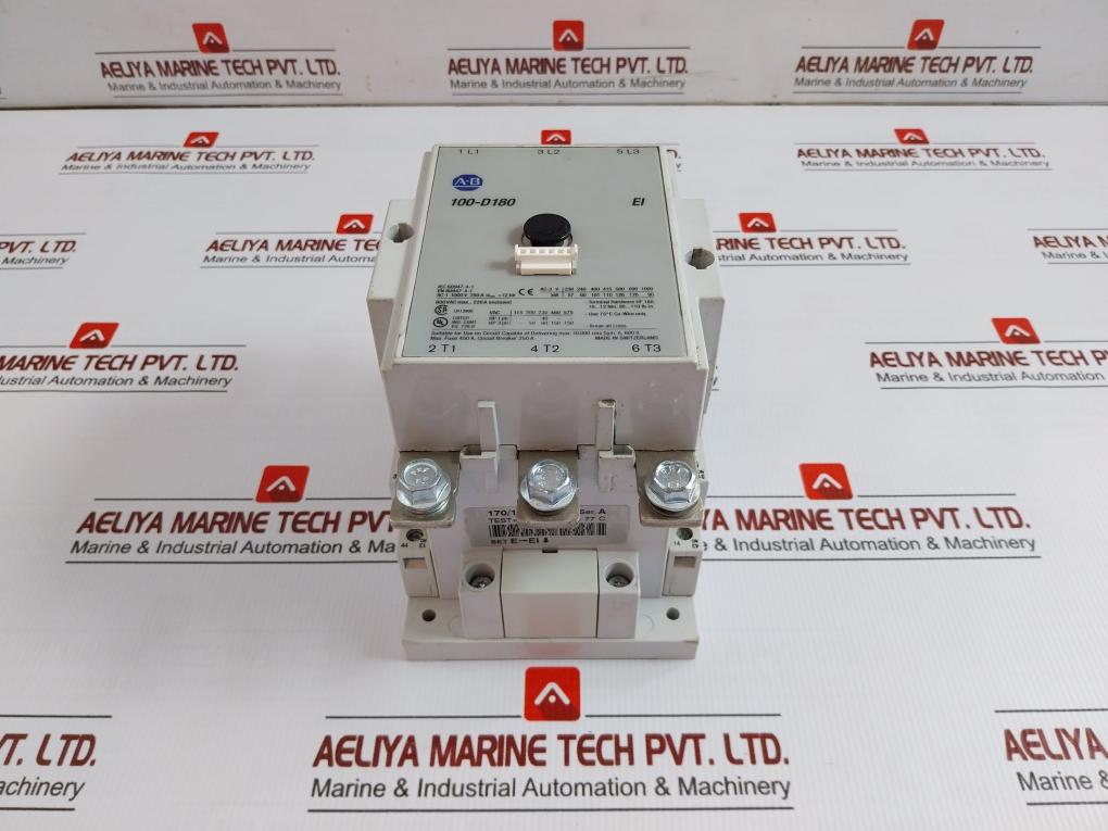 Contactor 100-d180 Ei Allen-bradley 1000V 250A 50/60 Hz