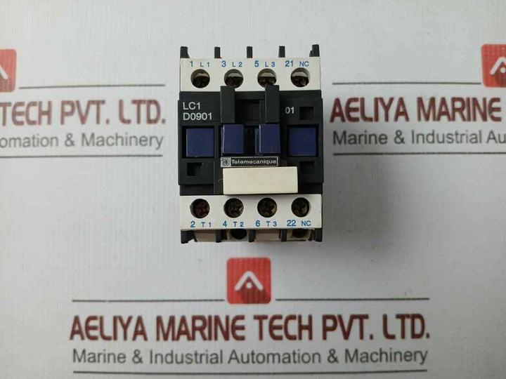 Contactor 20A 690V 50/60 Hz Telemecanique Lc1 D0901