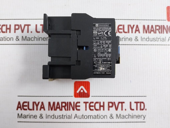 Contactor Lc1 D1810 Telemecanique 1000V/32A