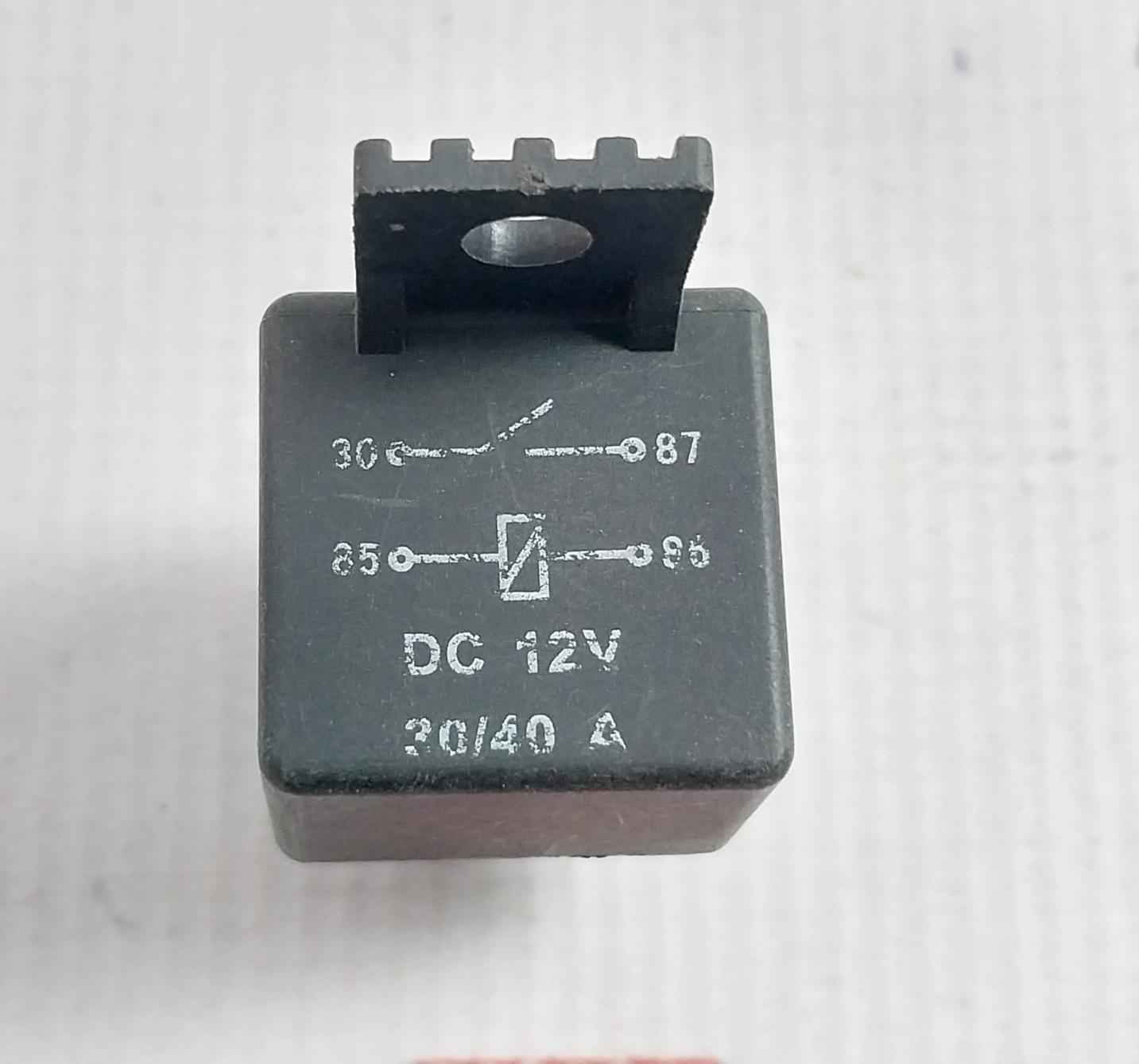Contactor Relay 4 Pin Dc 12V 30/40A