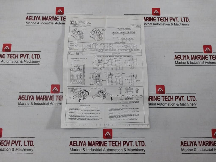 Contactor Relay Gh15Cr Ghisalba 690V/10A