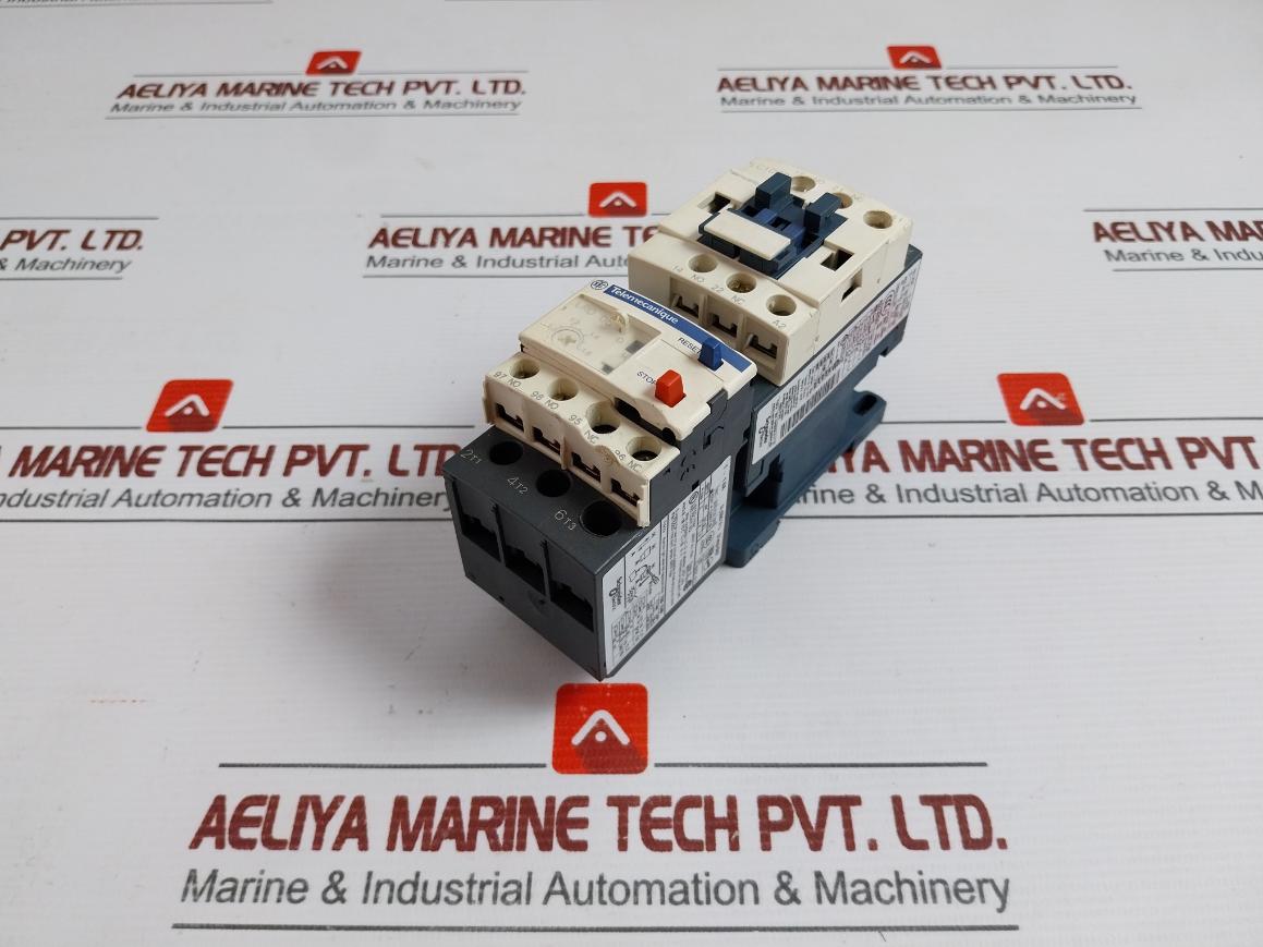 Contactor With Overload Relay By Schneider Electric Lrd06 Tesys D Part No: Lc1D09