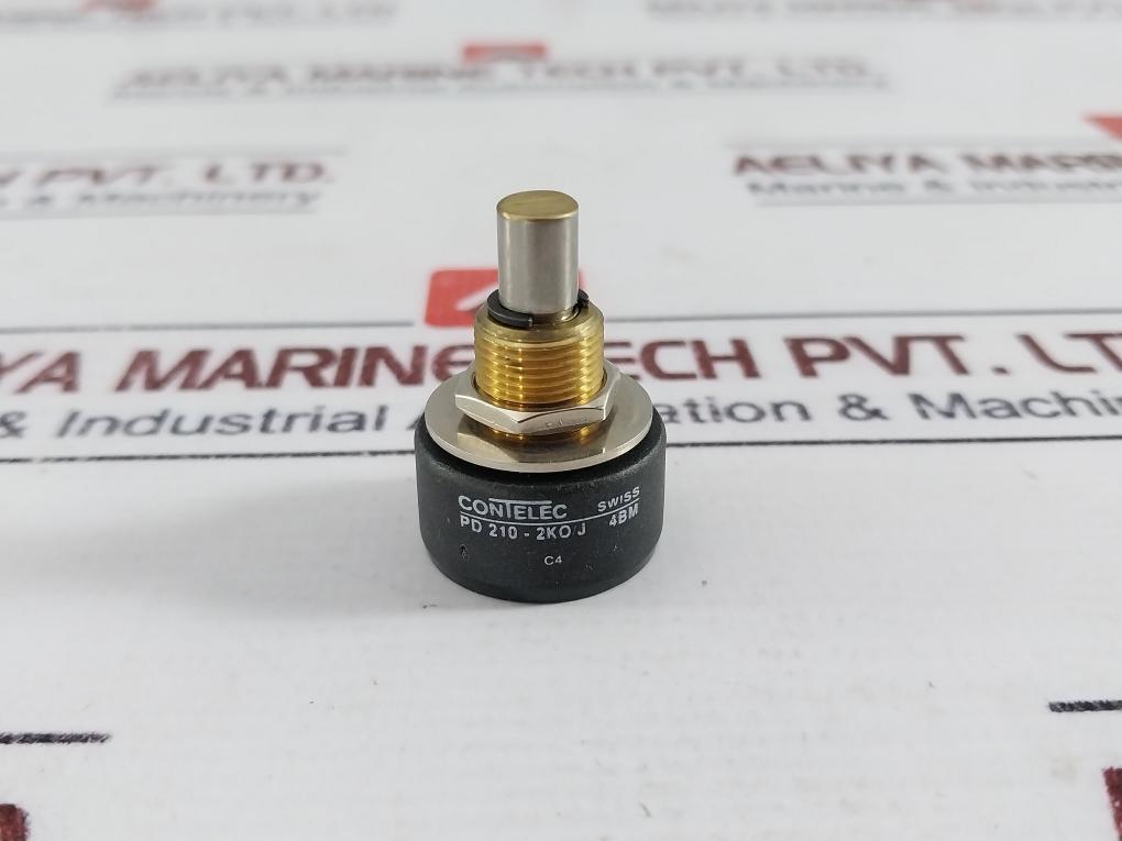 Contelec Pd 210-2ko/j Potentiometer, 1x2k Ohm, Solder Pin