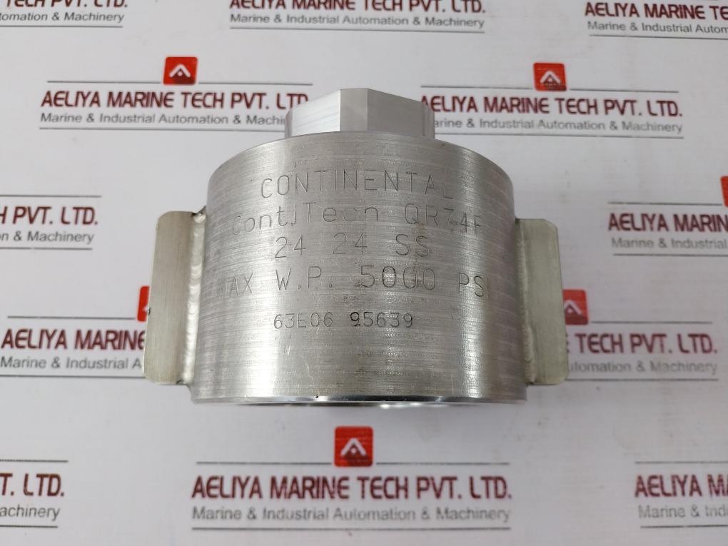 Continental Contitech Qr74F Coupling 24-24 Ss Max W.P. 5000 Psi