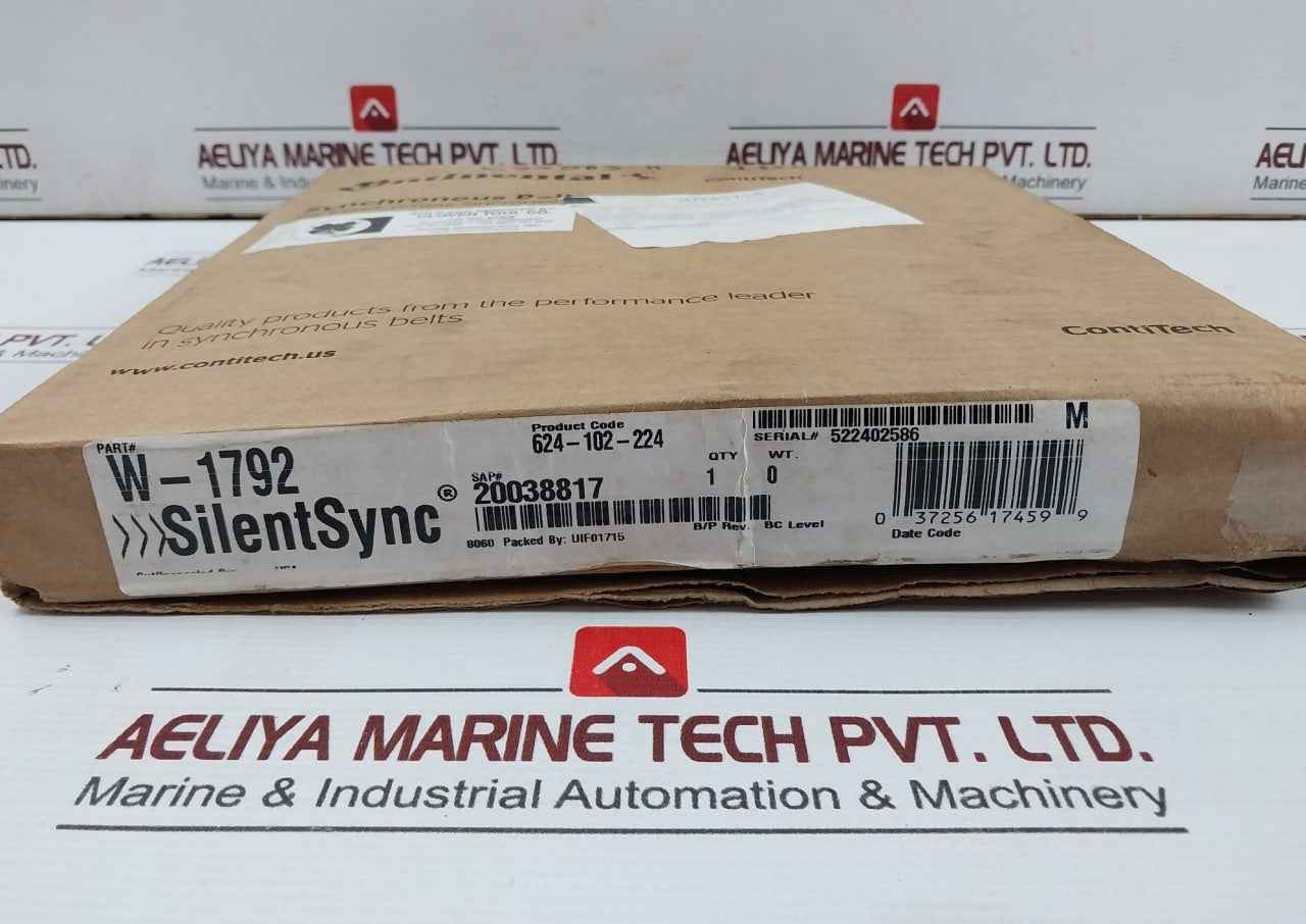 Continental W-1792 Synchronous Belt 8Mm 224Dt 32Mm 1791 97Mm 20038817