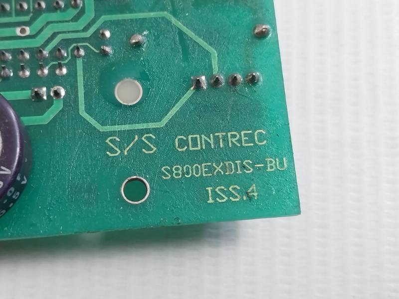 Contrec Remote Display Module Pcb S800Exdis-bu