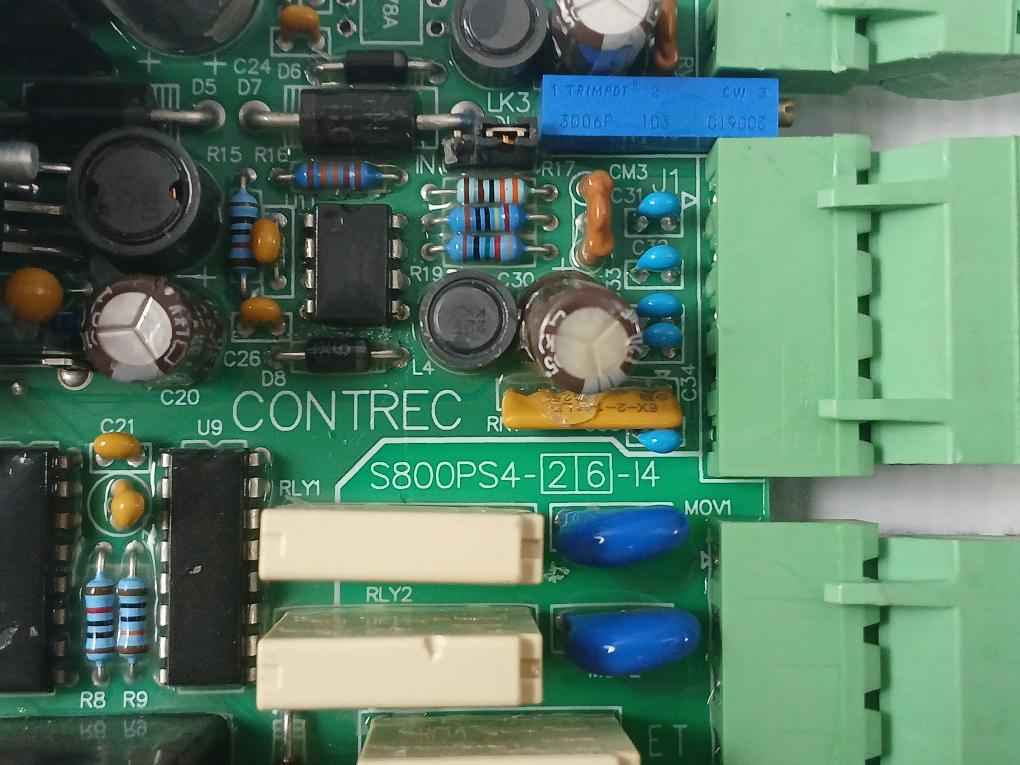 Contrec S800Ps4-26-i4 Power Supply Board E108467