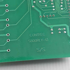 Contrec S800Rly-i3 Printed Circuit Board E257384 Gs-002
