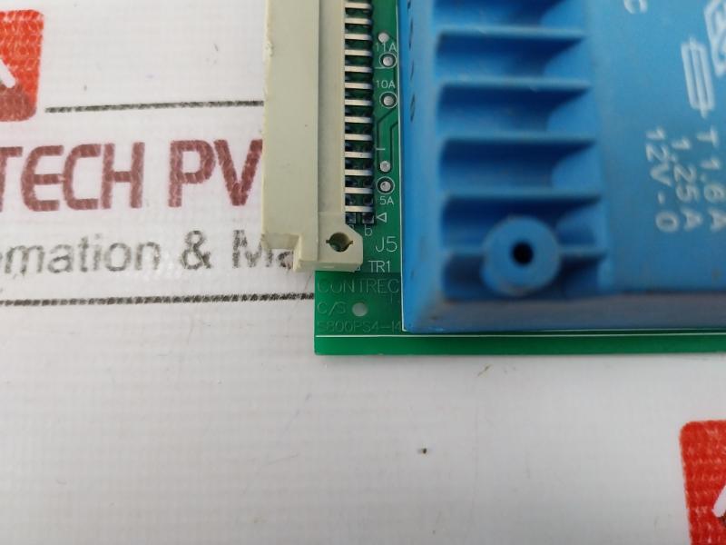 Contrec S800Ps4-6-i4 Power Supply Board Ui 39/21 115V 50/60Hz
