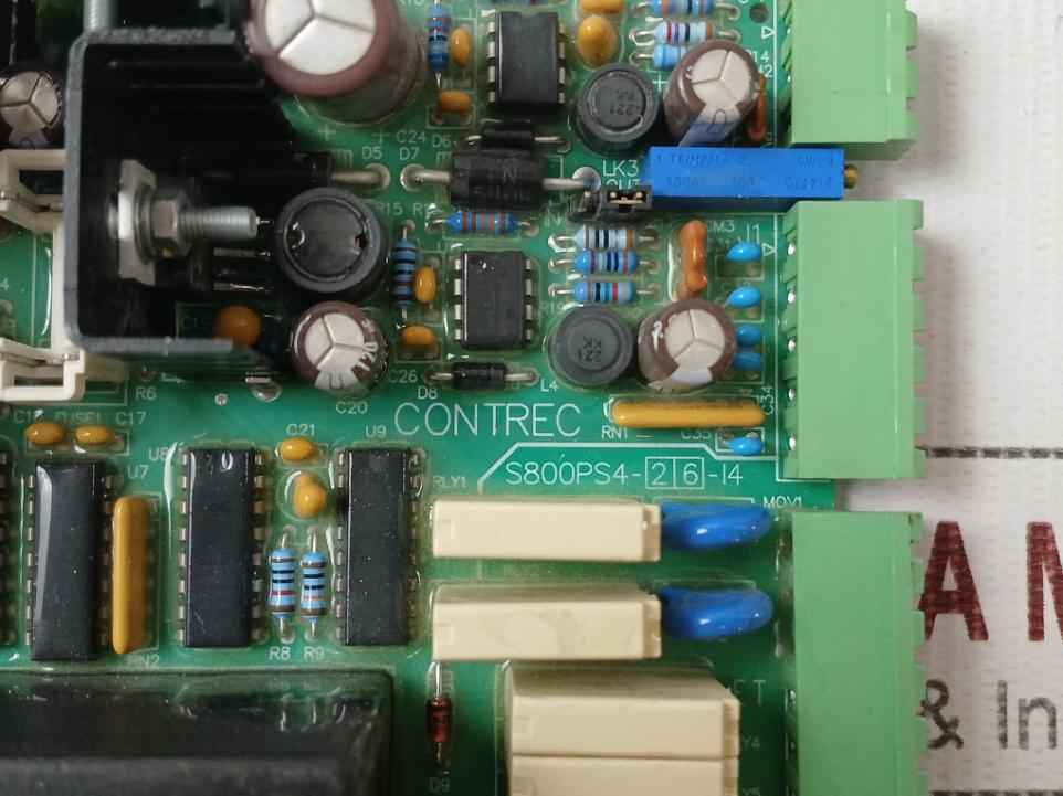 Contrec S800ps4-i4 Power Supply Board Ca22w08500105 E108467