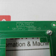 Contrec S810Fplg-5 18-i3 Present Controller Pcb Unit (Without Display)
