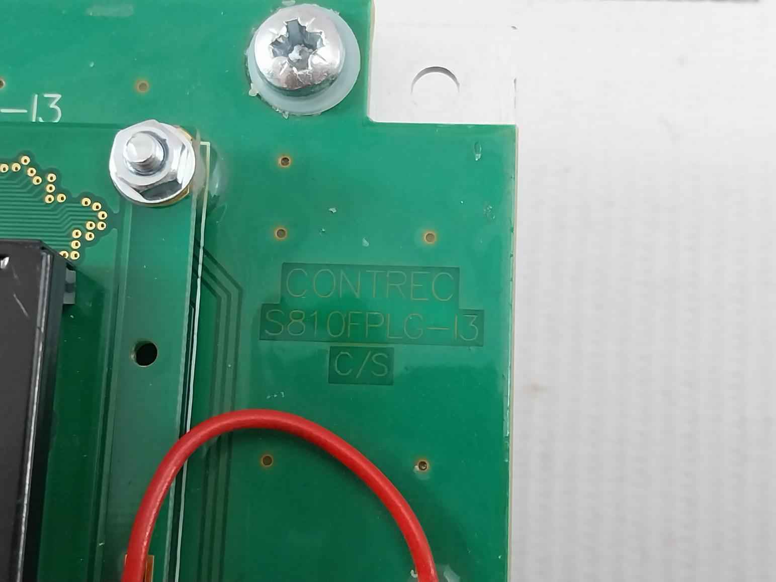 Contrec S810Fplg-i3 Preset Controller Pcb 240Vac 50/60Hz 300Watt
