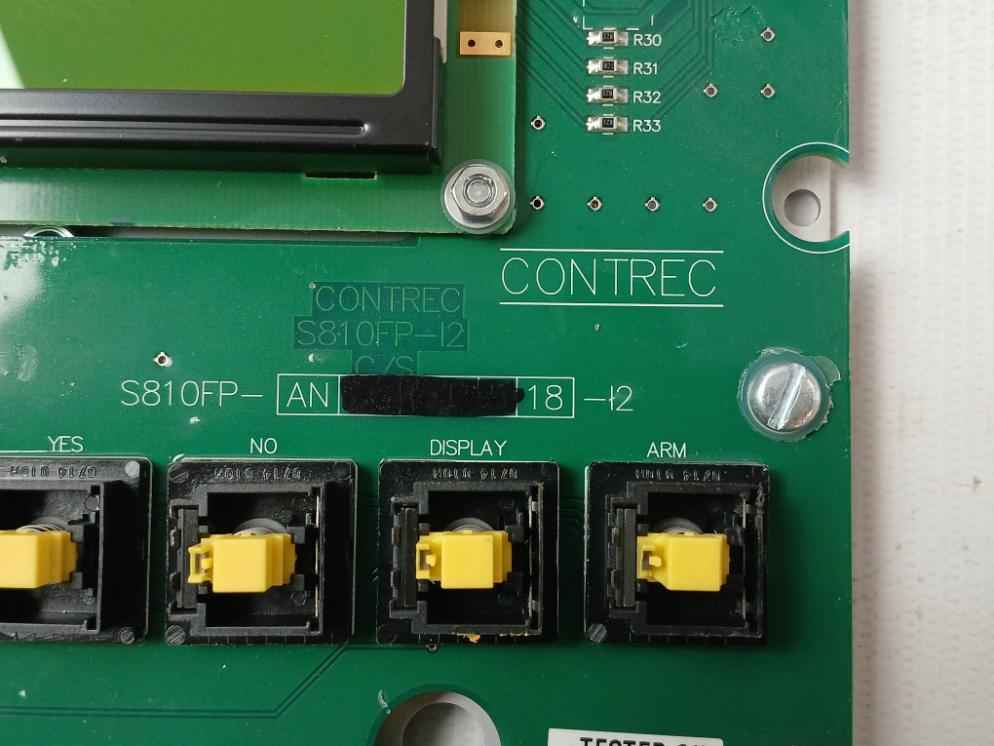 Contrec S810fp-an 18-i2 Pcb For Preset Controller Mc1368c
