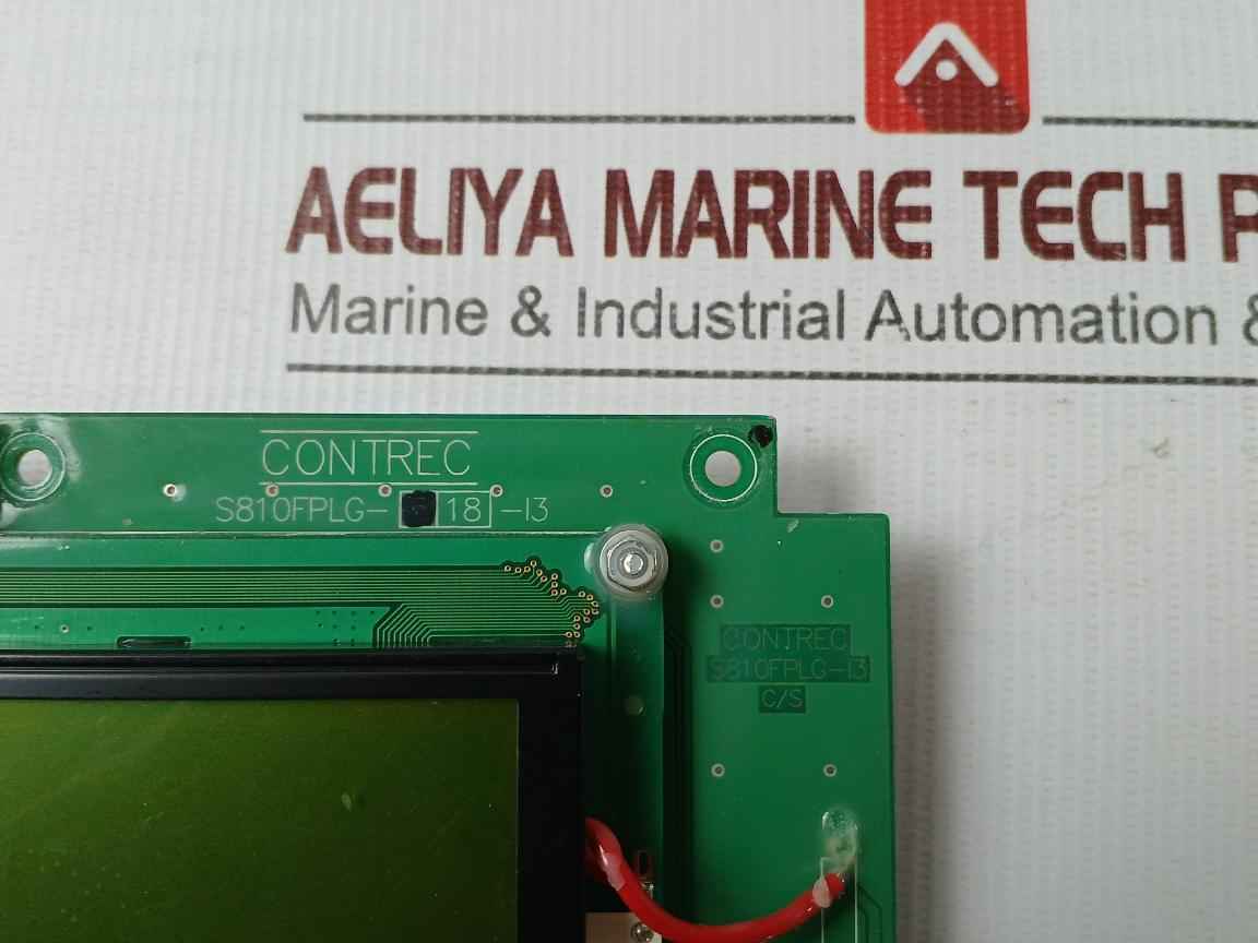 Contrec S810fplg-18-i3 Pcb For Preset Controller 513395 0170
