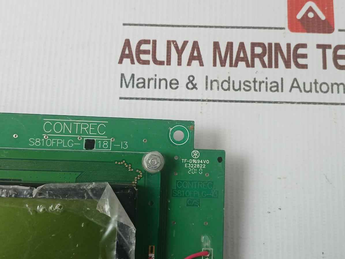 Contrec S810fplg-18-i3 Pcb For Preset Controller E322822