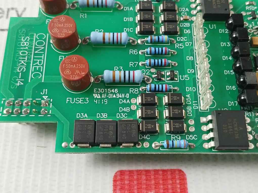 Contrec S810tkis-i4 Printed Circuit Board 601420-022 E301546