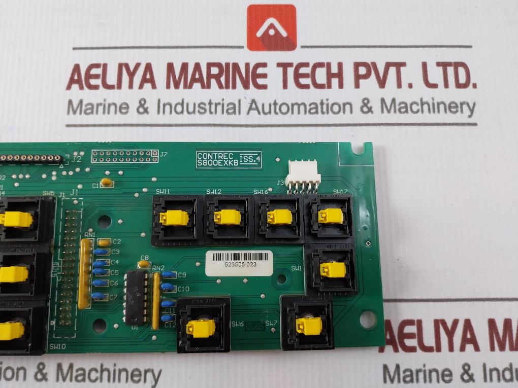Contrec S800Exkb Iss.4 Printed Circuit Board E326340