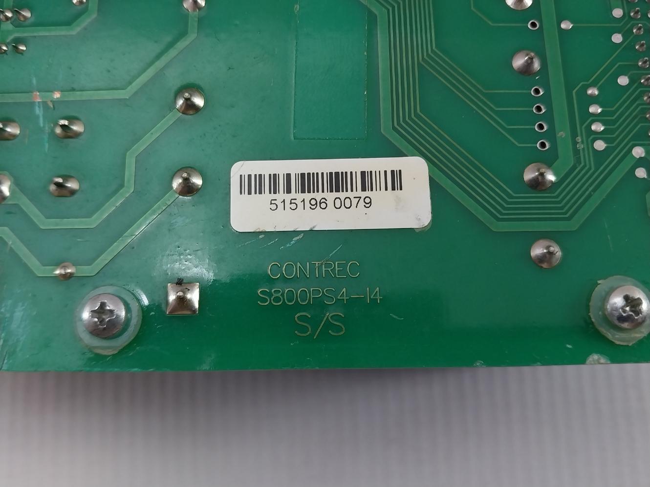 Contrec S800Ps4-2 6-i4 Power Supply Board 50/60Hz 115V
