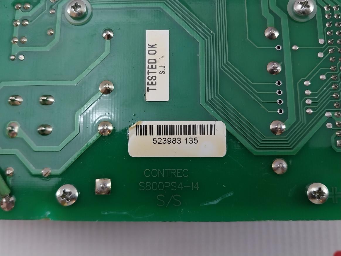 Contrec S800Ps4-6-i4 Power Supply Card 50/60Hz