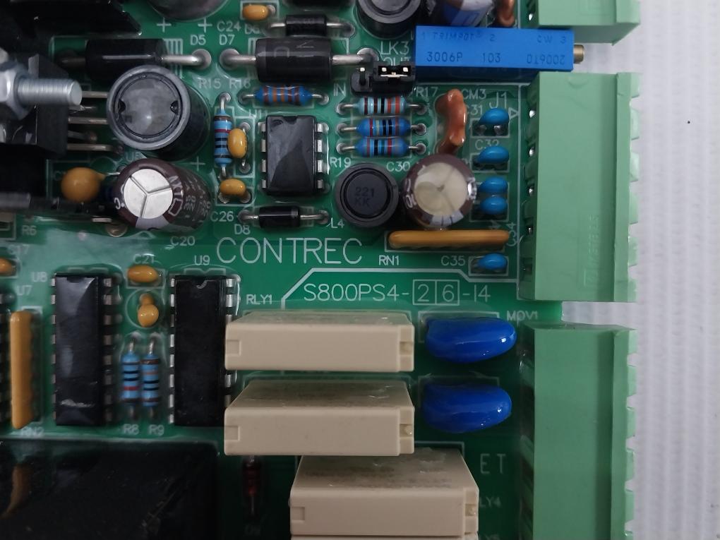 Contrec S800Ps4-i4 Power Supply Board E108467 50-60Hz Class 130(B) Kw08.20-as