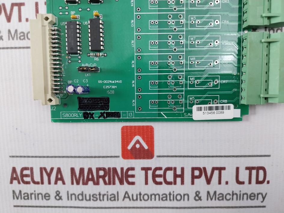 Contrec S800Rly-i3 Printed Circuit Board E257384