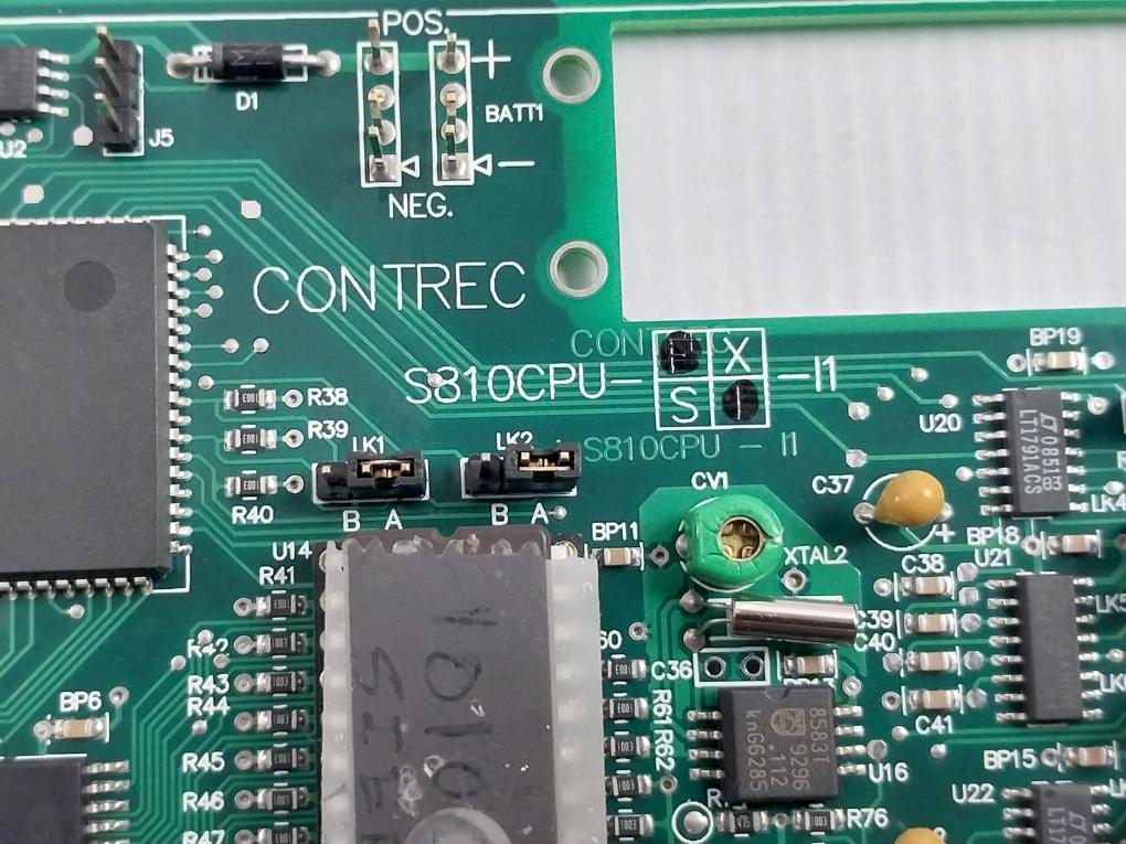 Contrec S810Cpu-i1 Cpu Board Pcb Gs-003 E257384 S810Cpu-x-i1