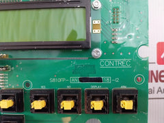 Contrec S810Fp-an18-i2 Pcb For Preset Controller Rev A S0953E2-b0