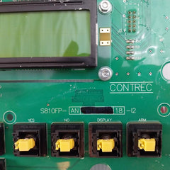 Contrec S810Fp-an18-i2 Pcb For Preset Controller Rev A S0953E2-b0