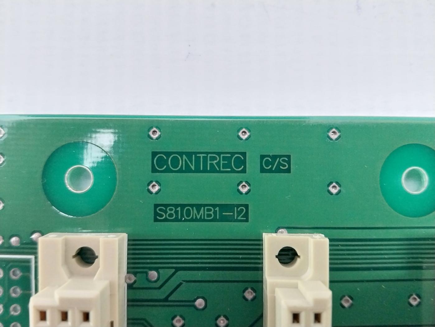 Contrec S810Mb1-i2 Backplane Pc Board
