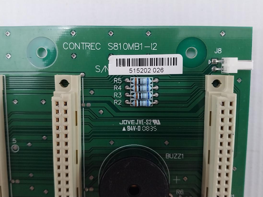 Contrec S810Mb1-i2 Backplane Pc Board Jve-s2.