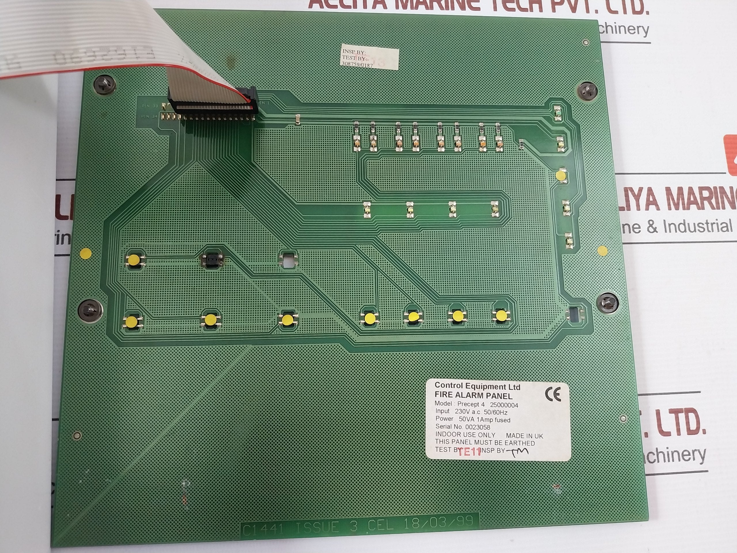 Control-Panel-230V-A-c-50-60Hz-50Va-Rev-M-Tyco-209862-12