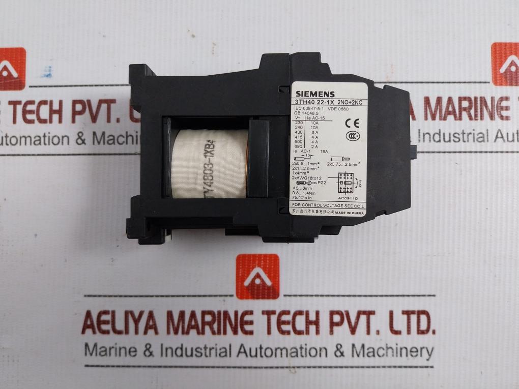 Control-Relay-600-V-By-Siemens-3Th4022-1Xb4-208440-6