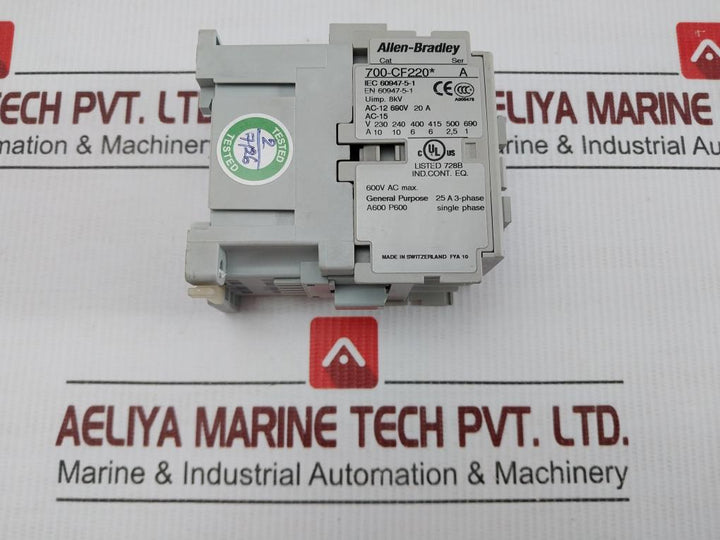 Control-Relay-Ser-A-600-Vac-20A-50-60Hz-Allen-bradley-700-cf220-208892-7