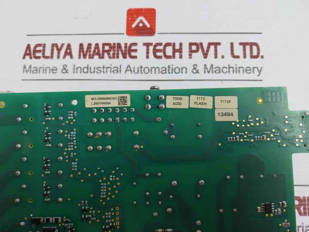 Control Board Sfo.Zr0004002.21, Zr8004001