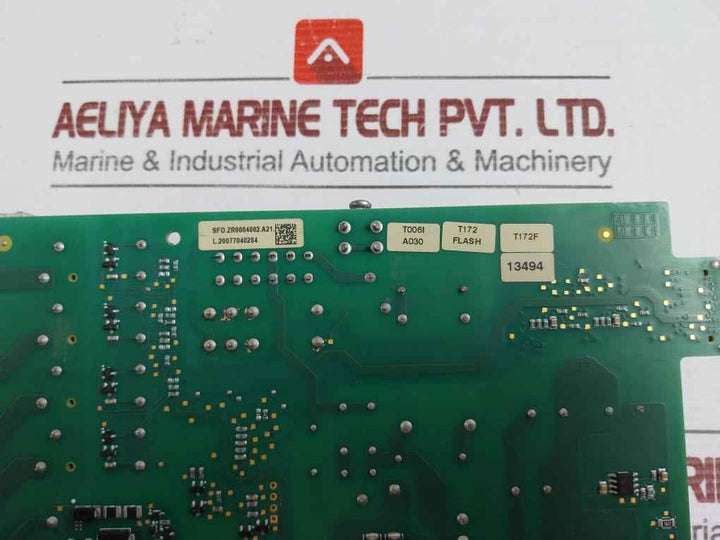 Control Board Sfo.Zr0004002.21, Zr8004001