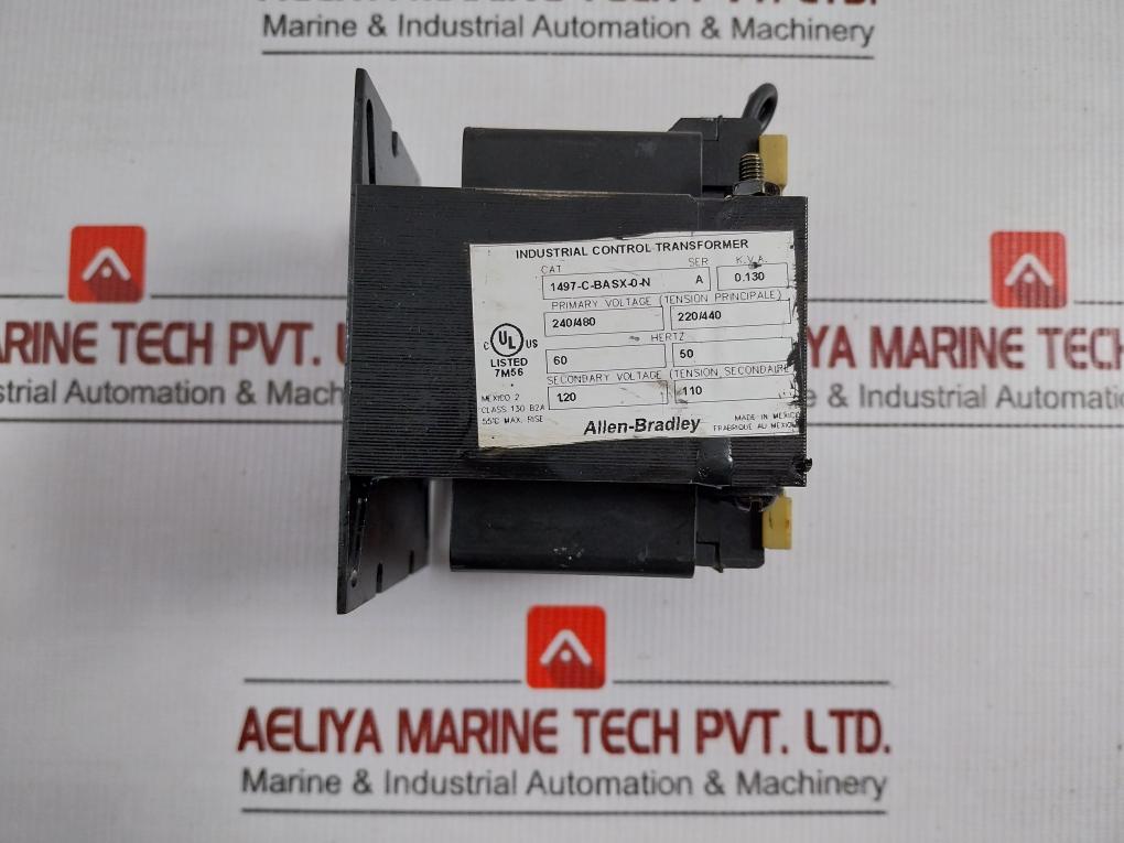 Control Circuit Transformer 1497-c-basx-0-n Allen-bradley 120-110V