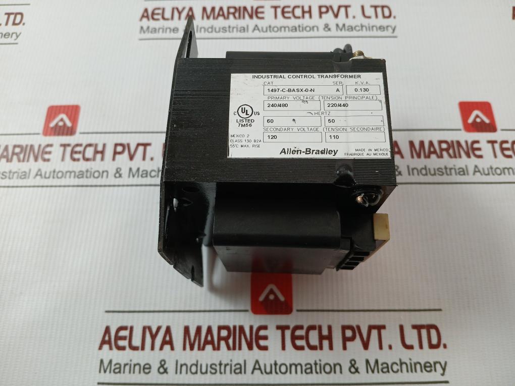 Control Circuit Transformer 1497-c-basx-0-n Allen-bradley 120-110V