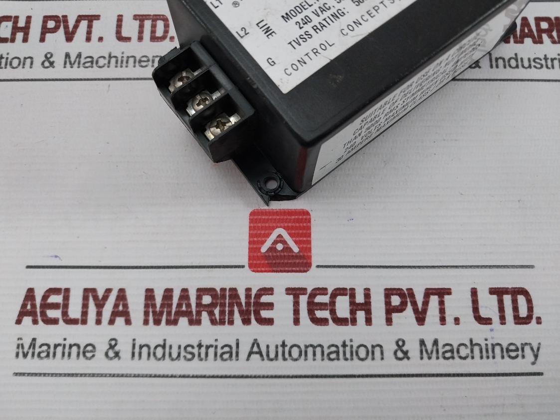 Ic+202 Active Tracking Filter 240 Vac, 50/60 Hz, 2.5A Control Concepts 530 Gm
