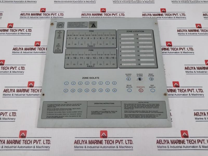 Control Equipment Precept 16 25000007 C1463 Pcb Card 200Va 3Amp