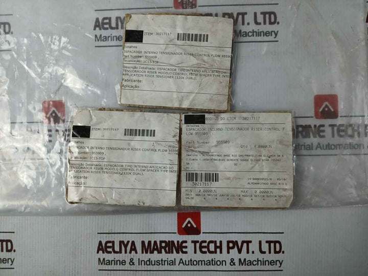 Control Flow 955909 Spacer Type Internal For Riser Tensioner (Irser)