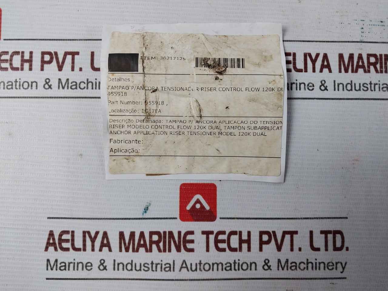 Control Flow 955918 Tampon Block For Riser Tensioner Hn-679144 120K Dual