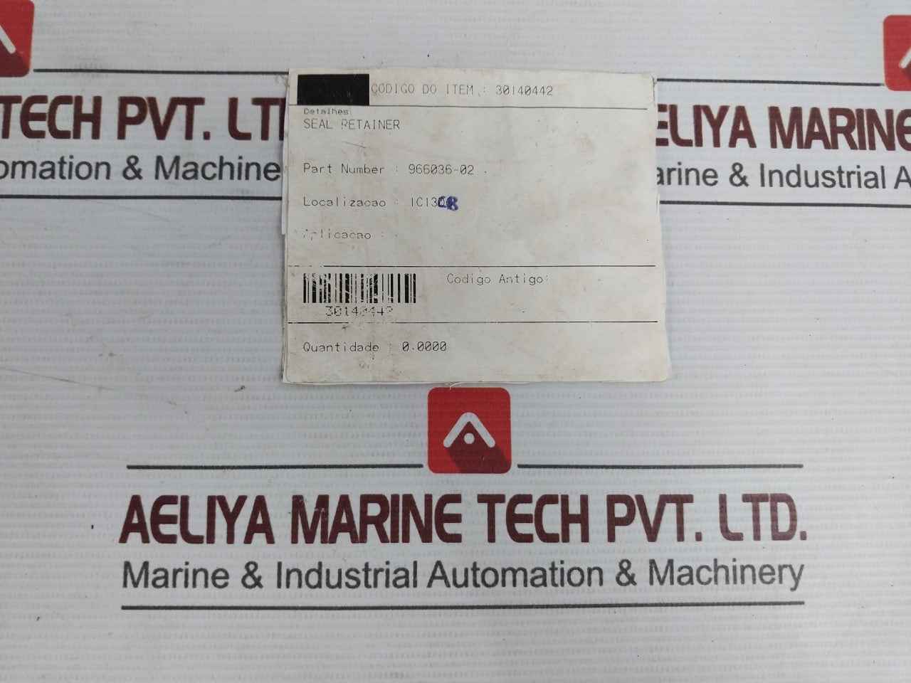 Control Flow 966036-02 Compensator Retainer 30140442