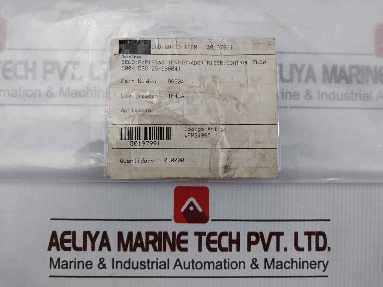 Control Flow 966041 Seal Ring Set For Piston Riser Tensioner