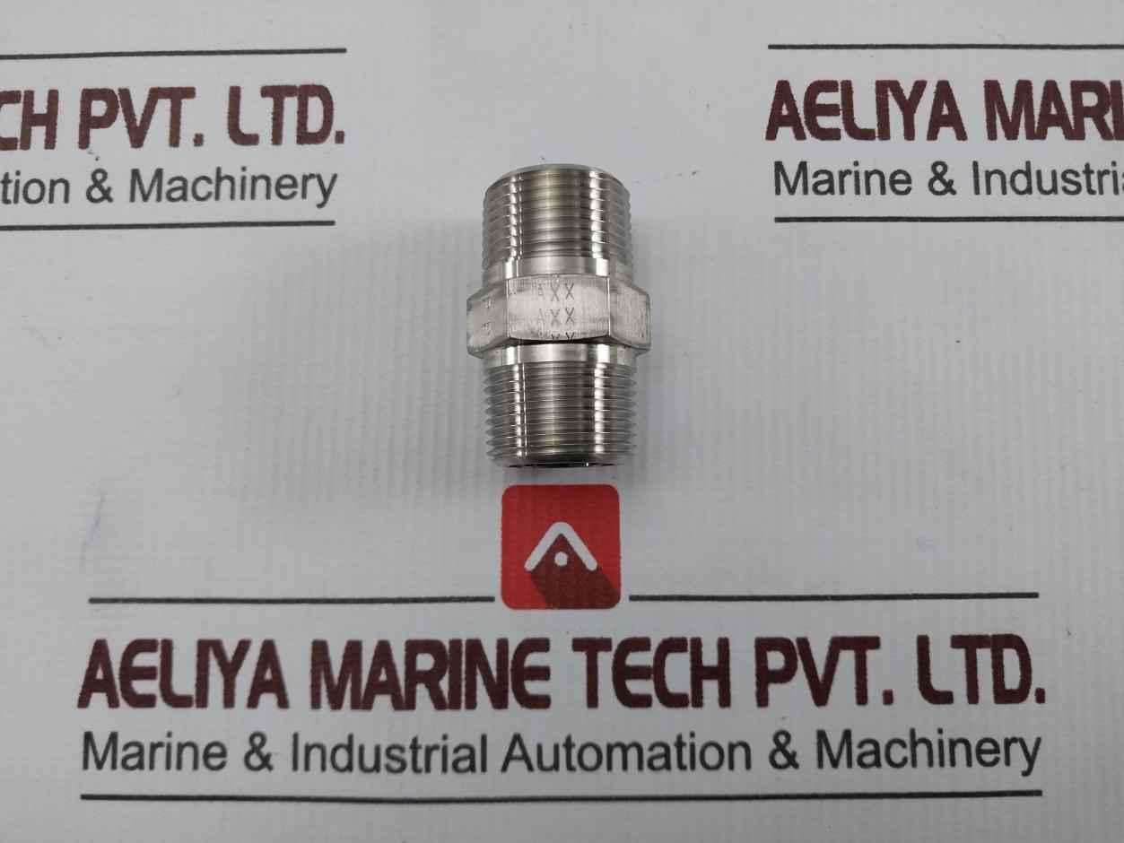 Control Flow 978438 Hex Nipple 3/4 Npt,Ss43
