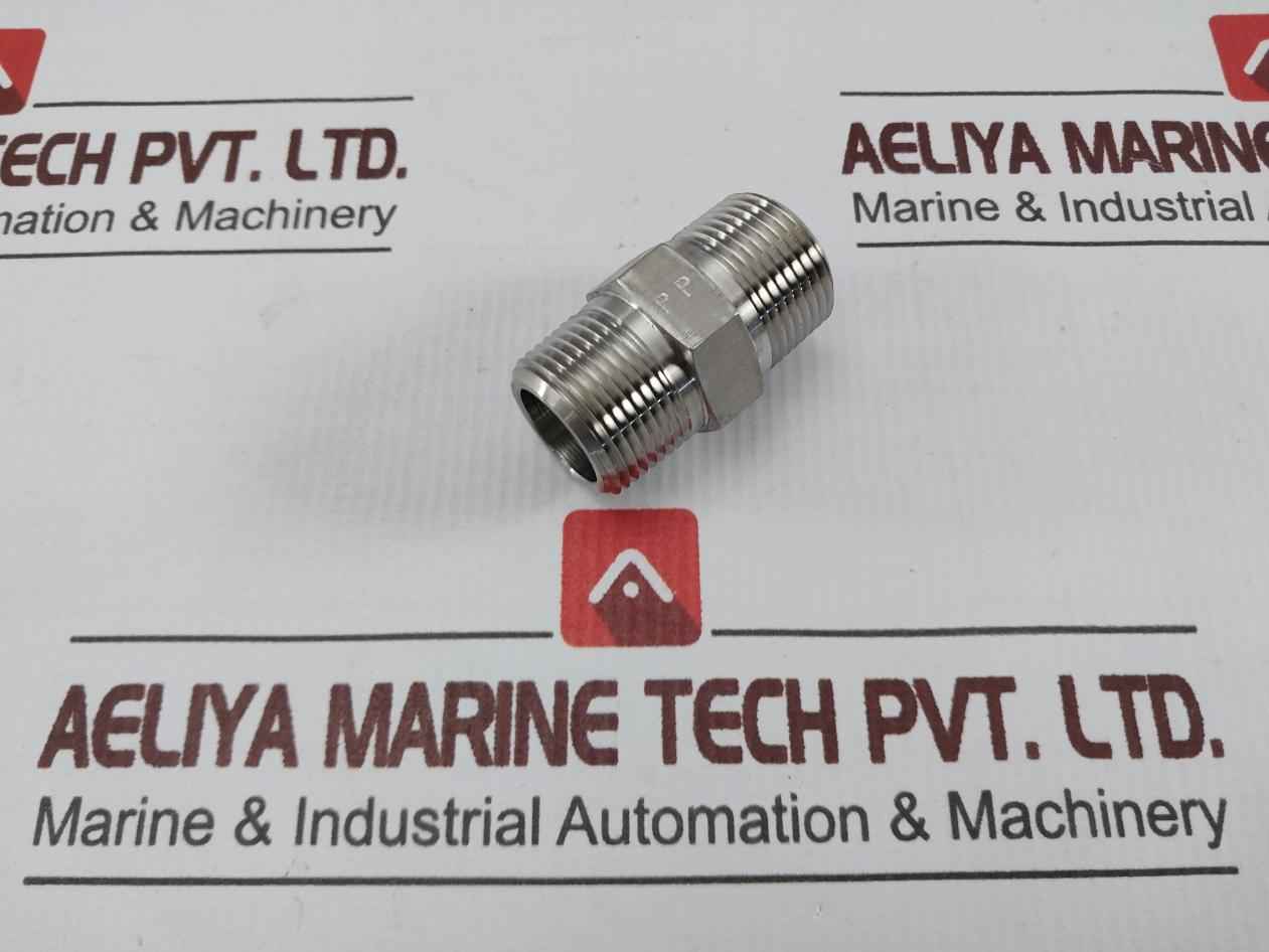 Control Flow 978438 Hex Nipple 3/4 Npt,Ss43