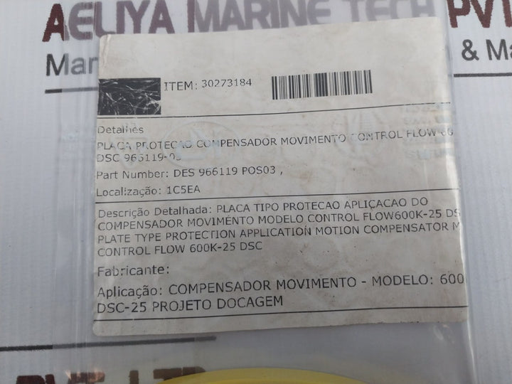 Control Flow Des 966119 Protection Application Motion Compressor Movement Disc