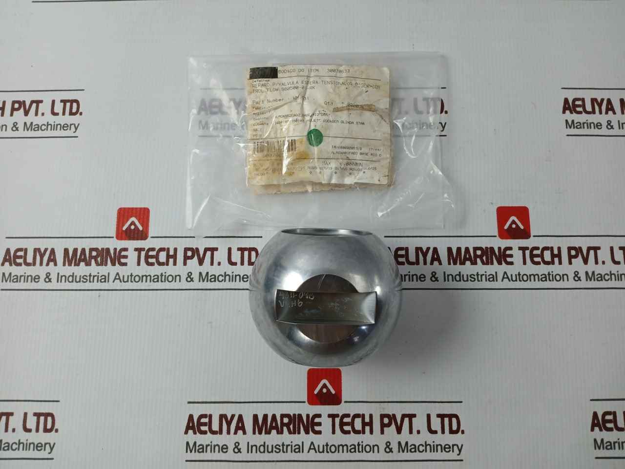 Control Flow Wm-931 Ball Valve For Riser Tensioner Component