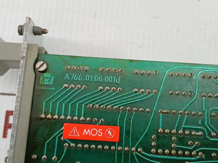 Control Interface Board A 766.01.06.001D Hdw Elektronik